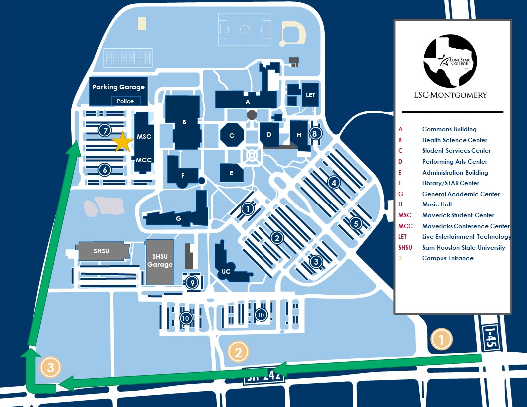 Big Time in D-9 Campus Map